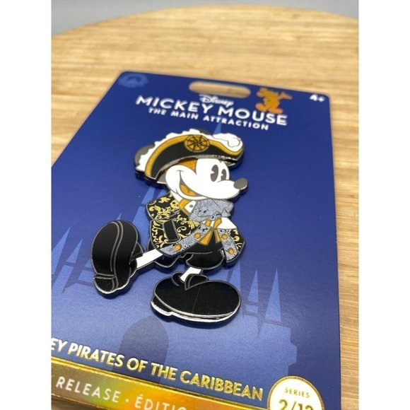 Disney Mickey Mouse Pirates Pin Main Attraction 50th Limited Edition - Picture 13 of 13